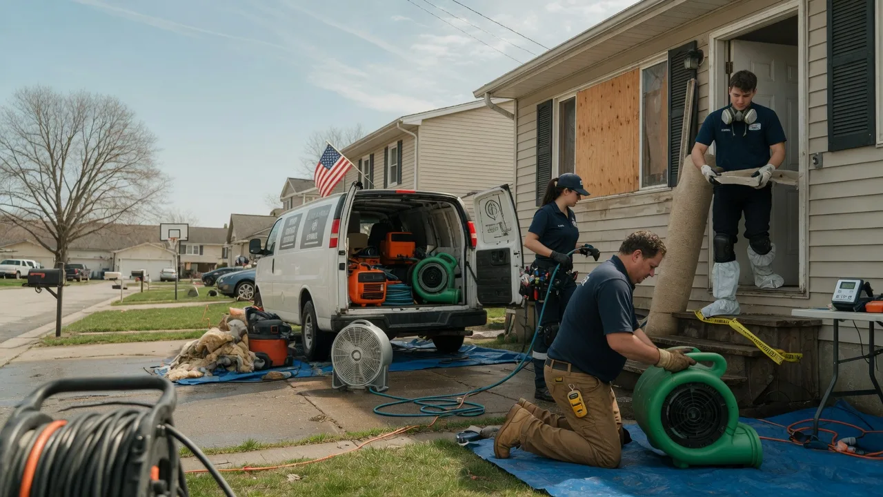 Water Damage Restoration in Choctaw, OK near me